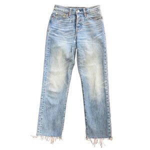 Levi’s High Rise Straight Leg Mom Jeans - 25